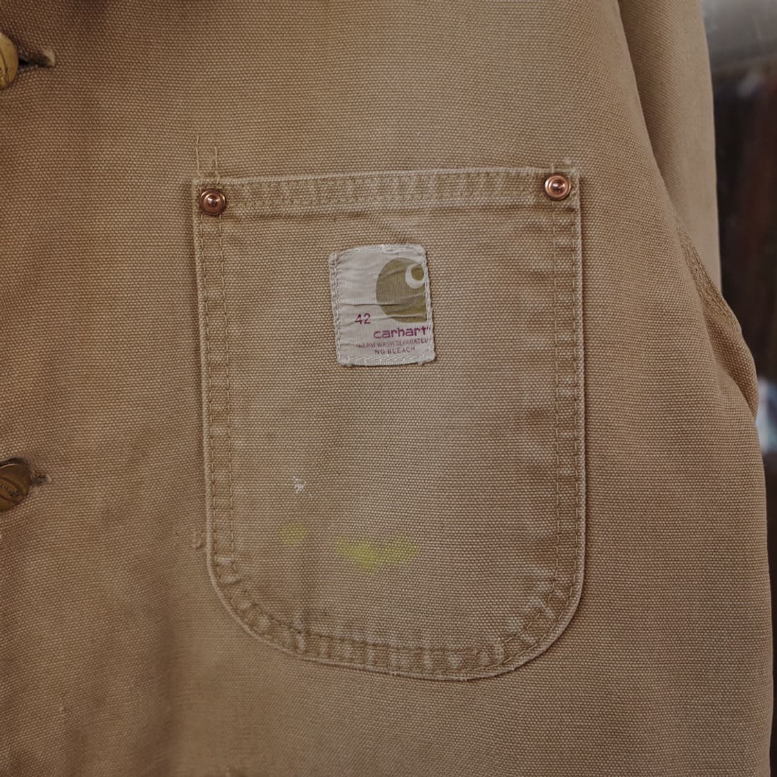 Early 70's Carhartt Chore Jacket 상품이미지3