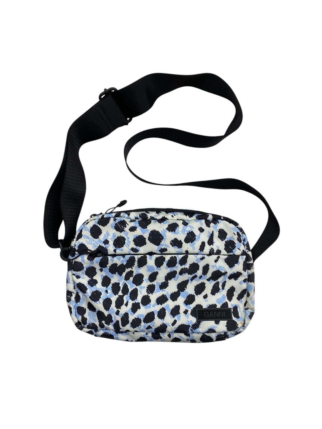 가니 블루레오파드 크로스백 상품이미지1