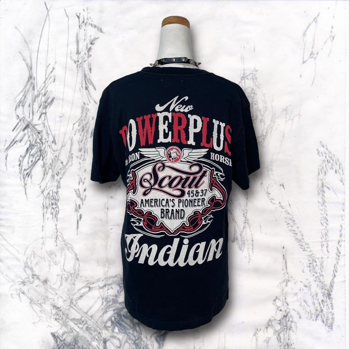 Indian printed short sleeves 상품이미지4