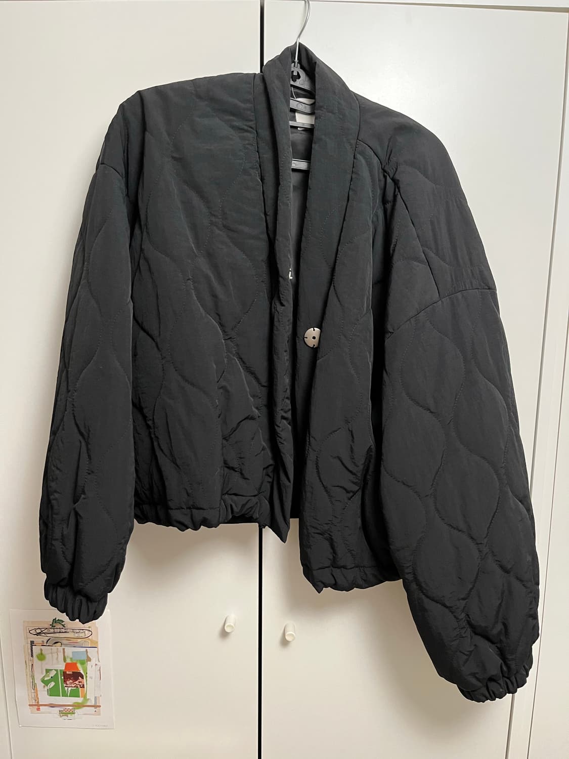 빈티지 / 에프터먼데이 퀼팅 크롭 점퍼 상품이미지2