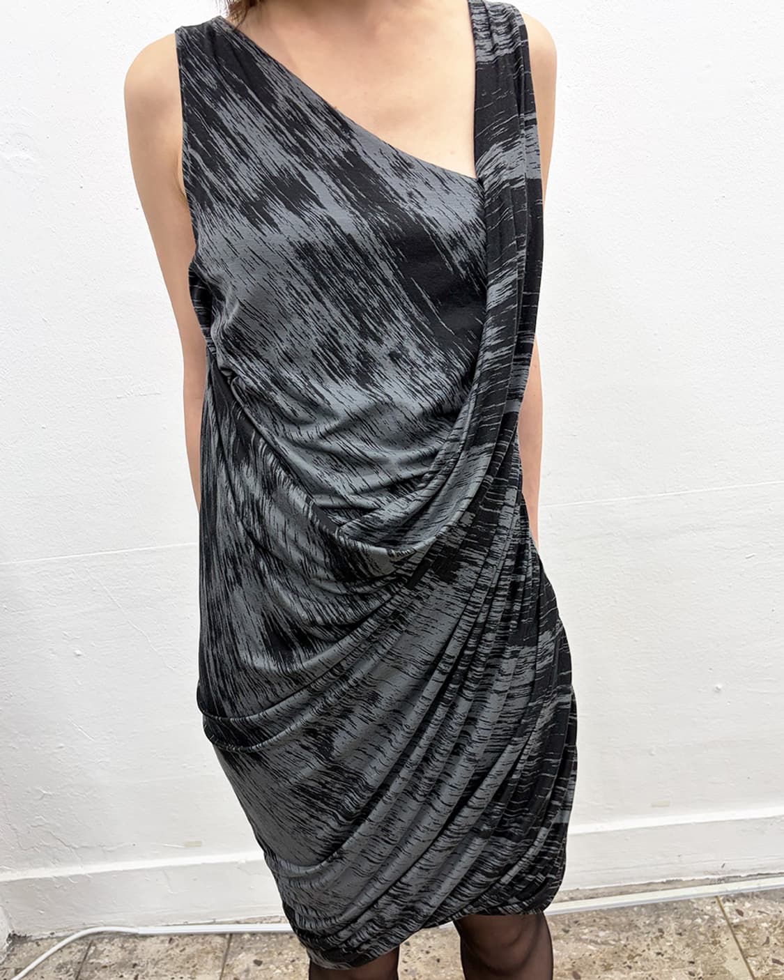 DKNY 드레이프 원피스 상품이미지2