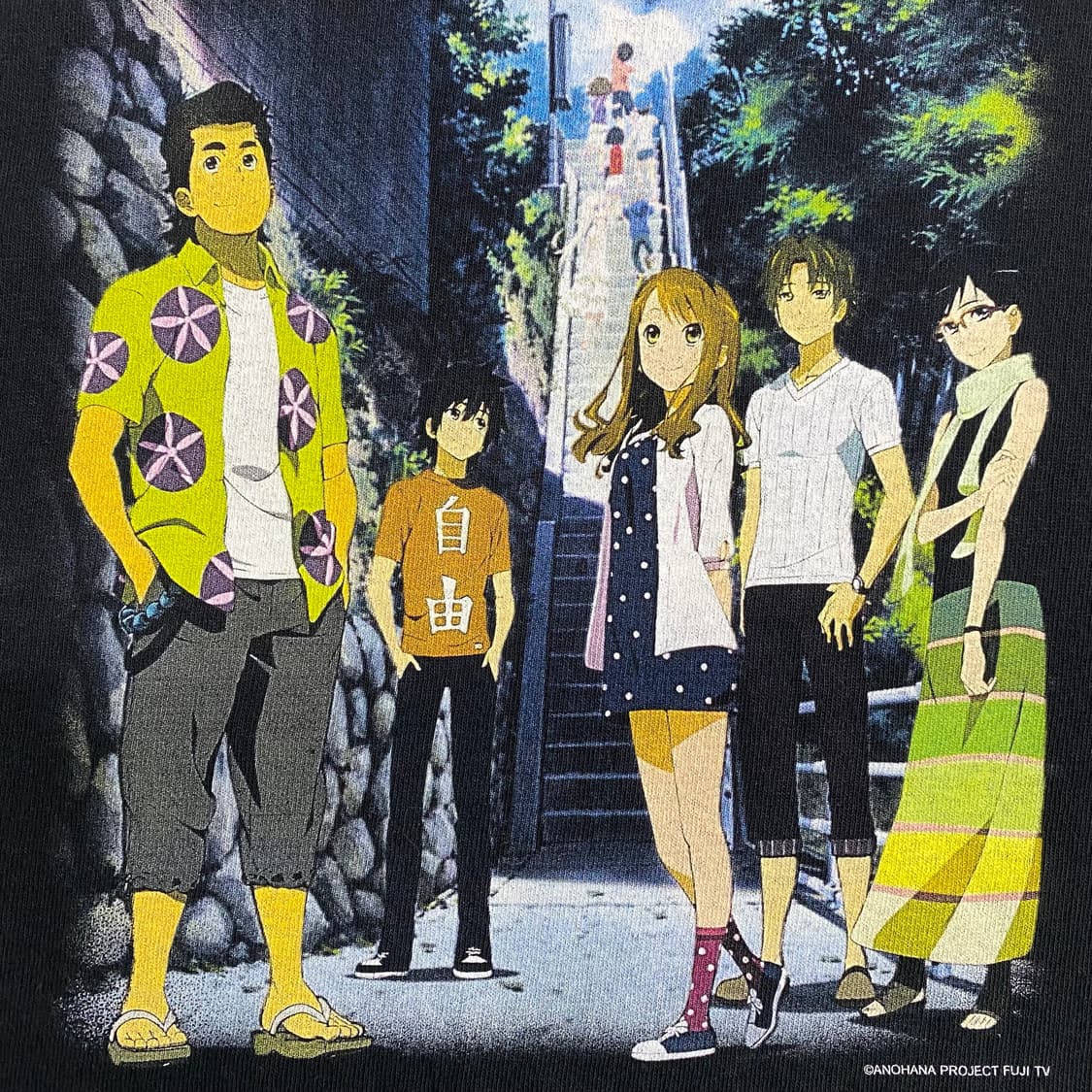 아노하나 부틀렉 애니메이션 티셔츠 상품이미지6