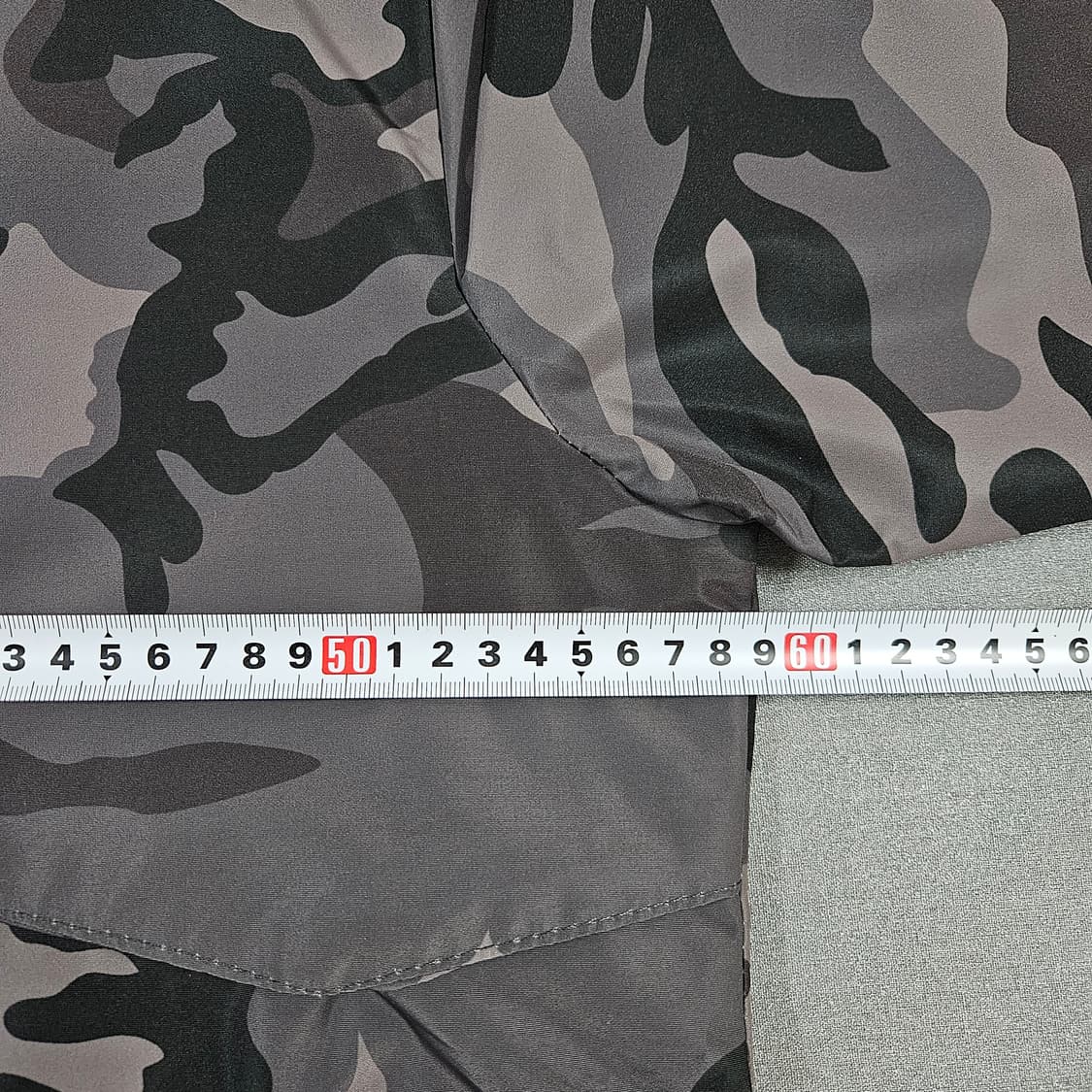 L 100 블랙 카모 밀리터리 후드 바람막이 상품이미지7