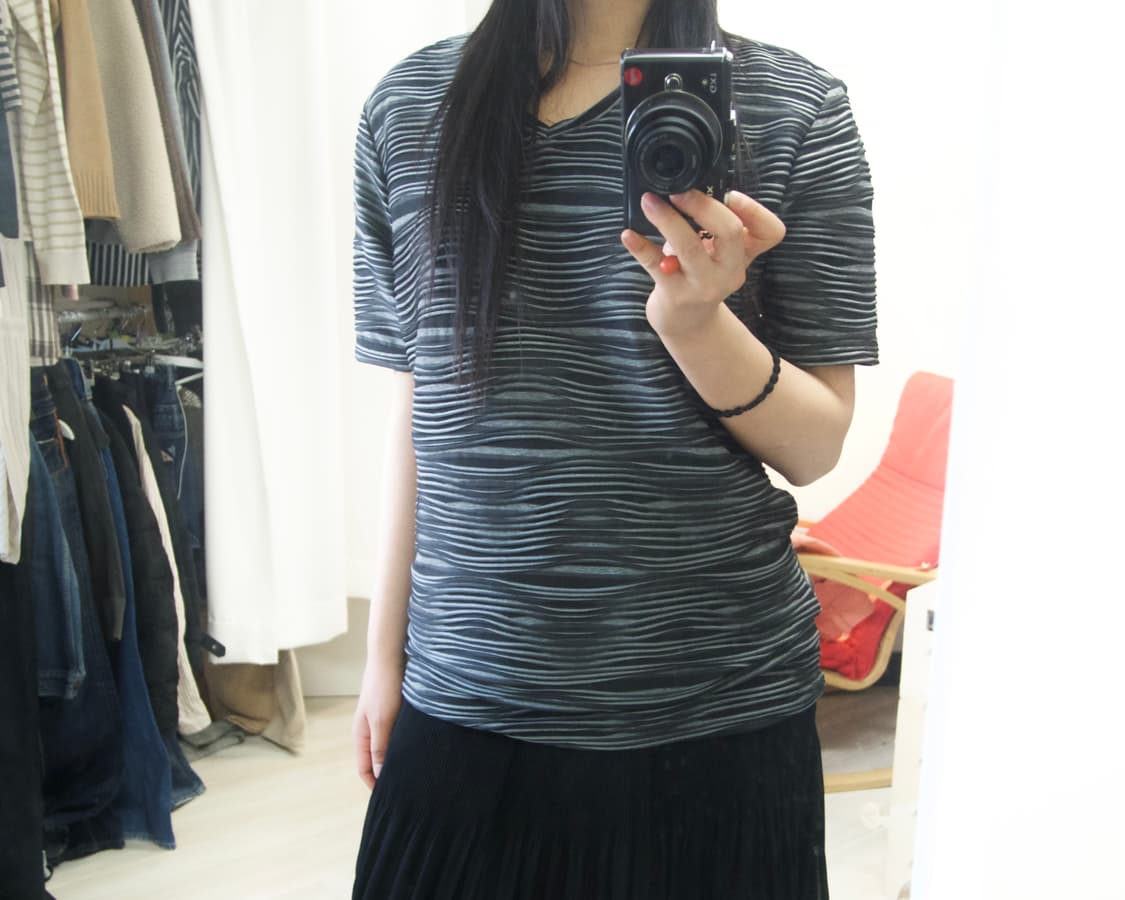 [NICOLE CUUB FOR MEN] wave v neck tee 상품이미지10
