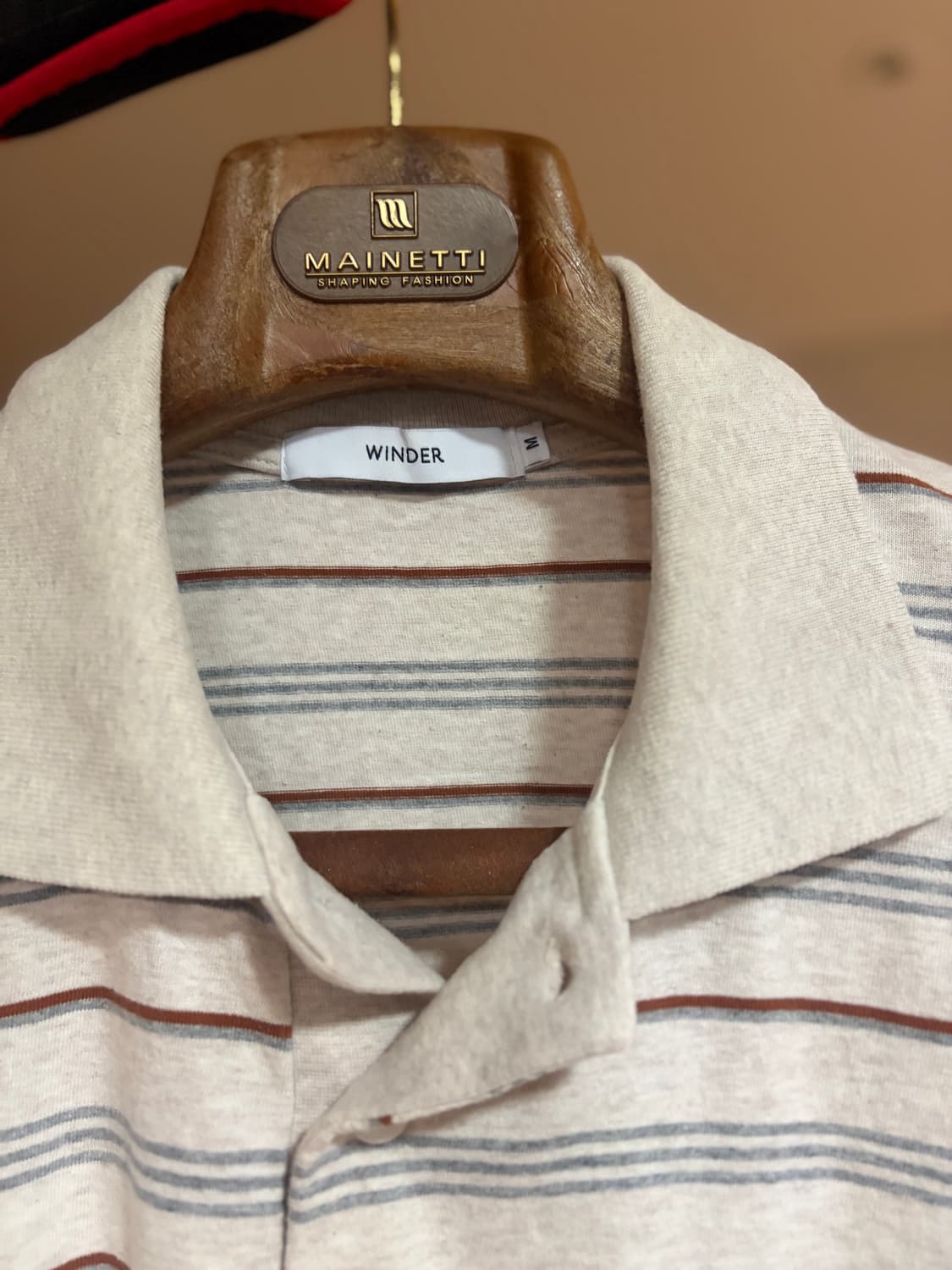 (오버M) WINDER 스트라이프 코튼 폴로  상품이미지2