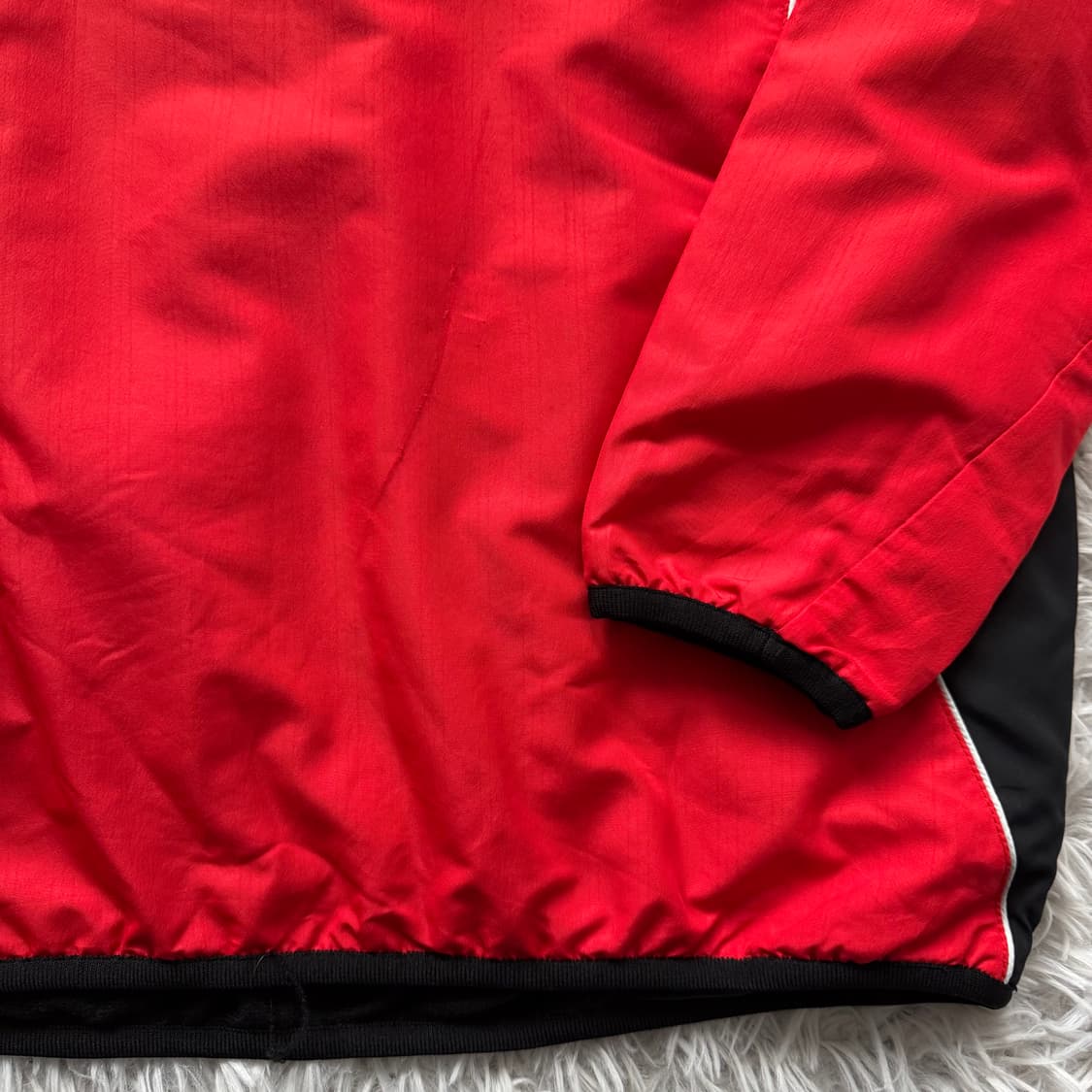 ADIDAS 일본빈티지 나일론 바람막이 아이다스 바람막이 긴팔 M 90 상품이미지4