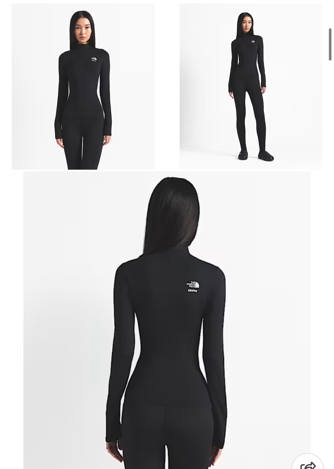 구함 노스페이스 스킴스 슬리브 블랙 상품이미지1