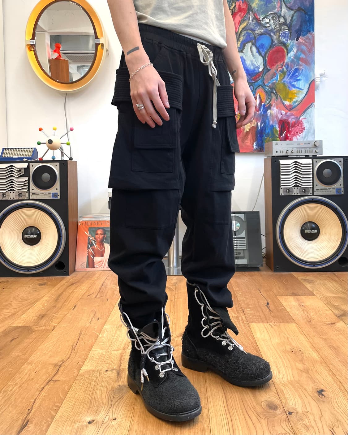 [M] 릭오웬스 다크쉐도우 스웨트 팬츠 상품이미지3