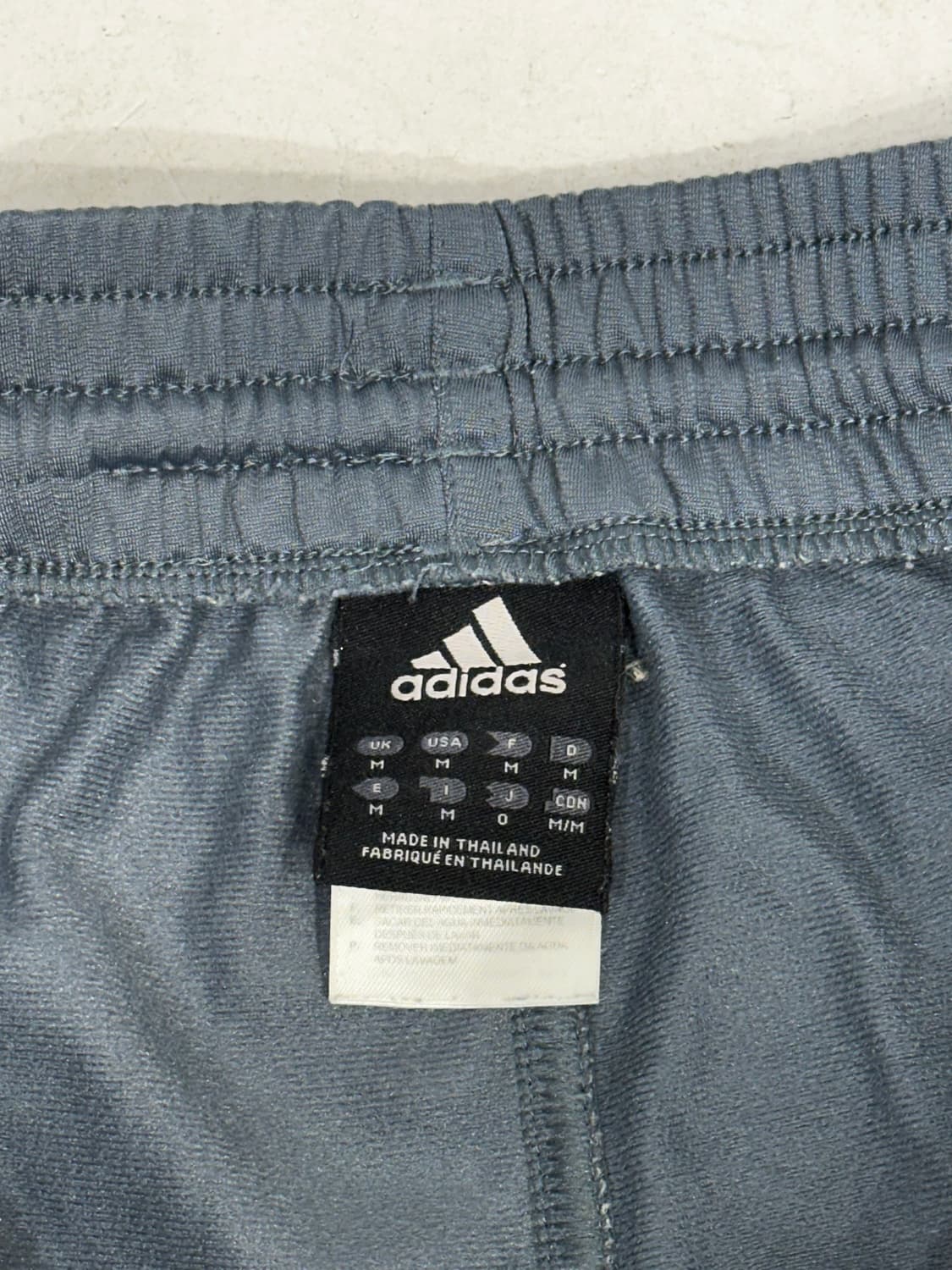 아디다스 그레이 와이드 화이트 삼선 사이드 추리닝 댄스 트레이닝 팬츠 L 상품이미지7