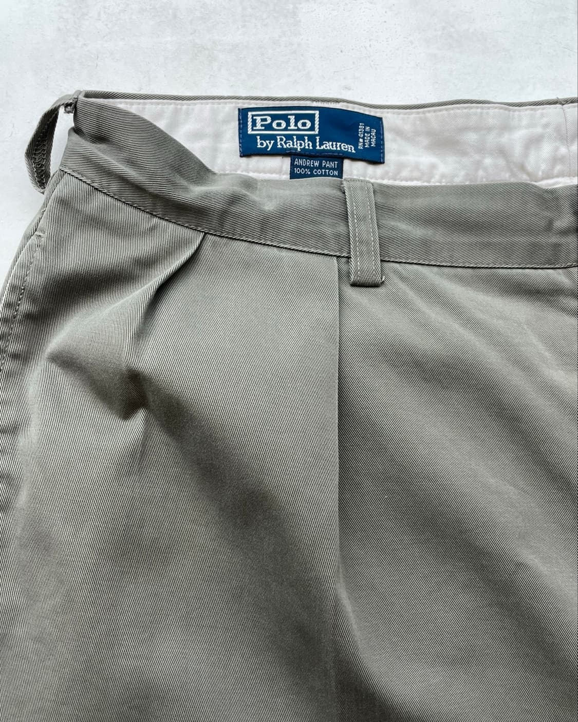 90‘s Polo RL Andrew Chino pant 폴로 앤드류 치노 상품이미지8