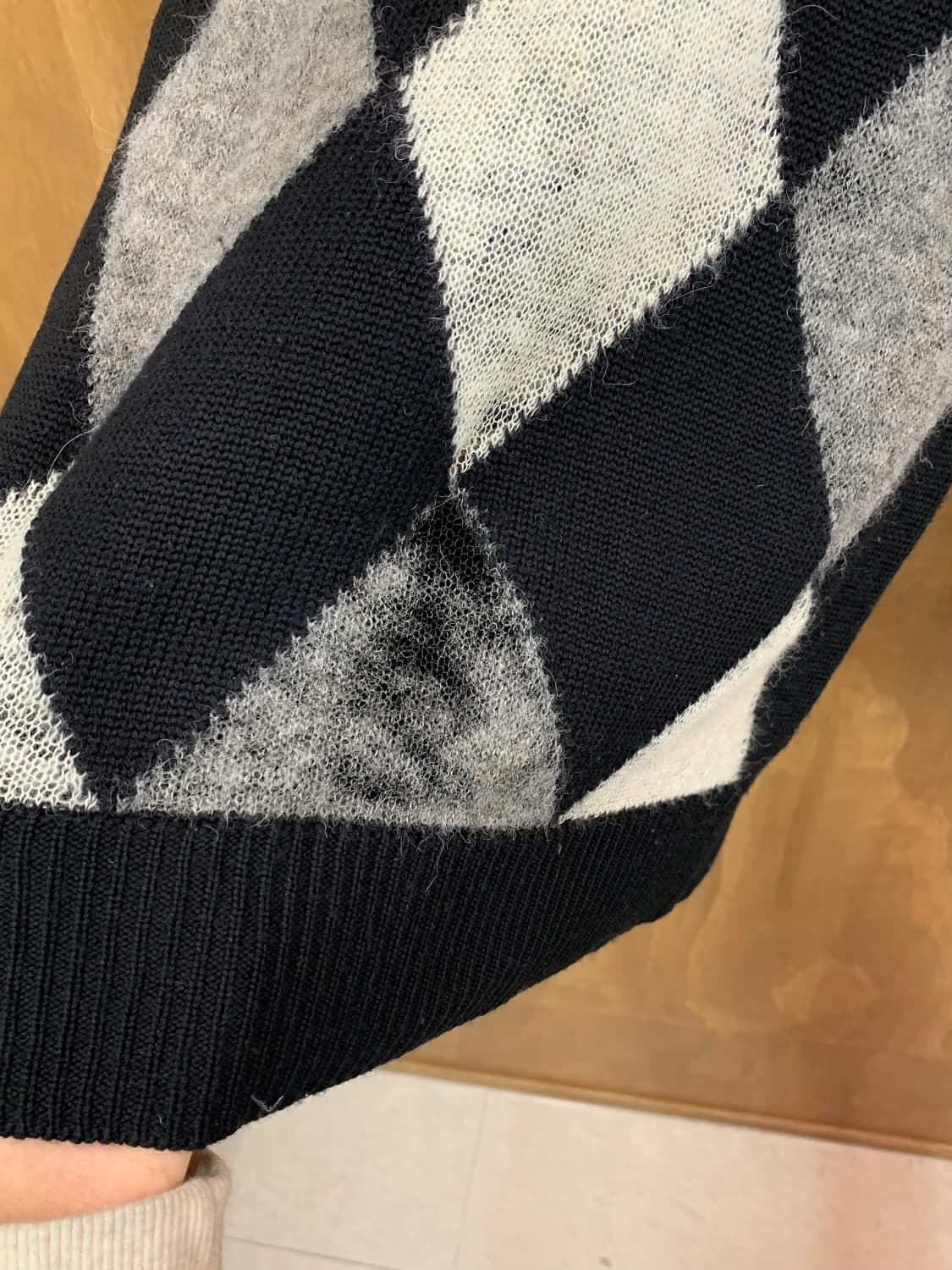 Burberry 버버리 아가일 니트 상품이미지3