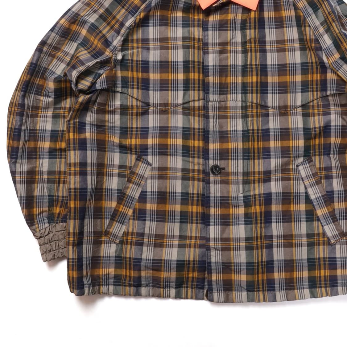 컬러 Kolor Check Patterned Blouson Jacket
 상품이미지3