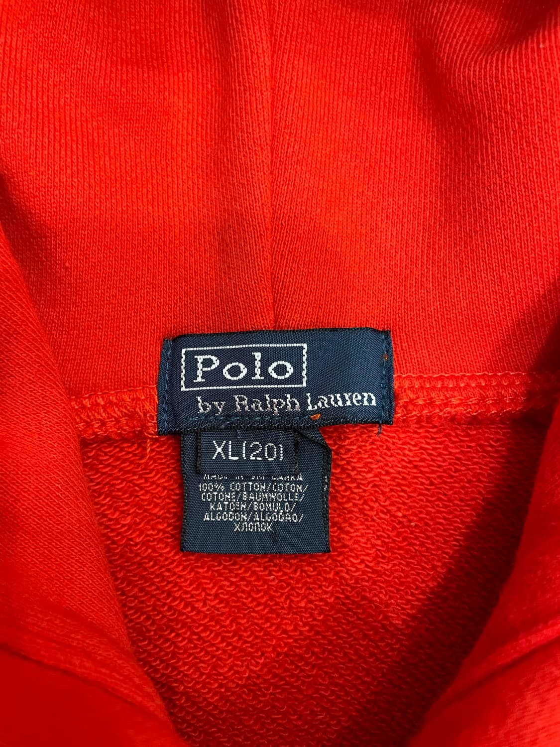 폴로 랄프로렌 빅포니 후드티 레드 상품이미지6