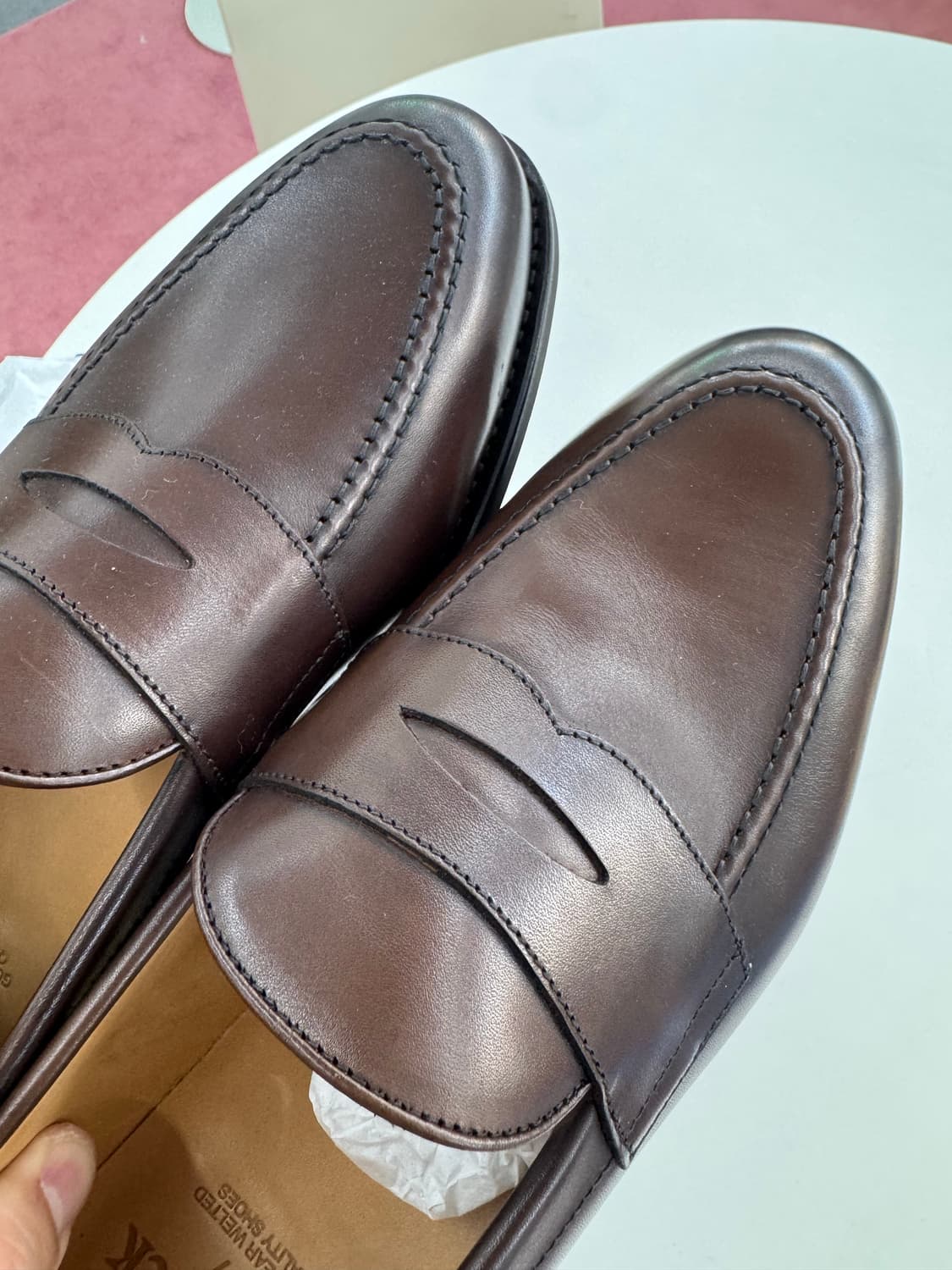 브릭 브라운 로퍼 새상품 9 사이즈 상품이미지1