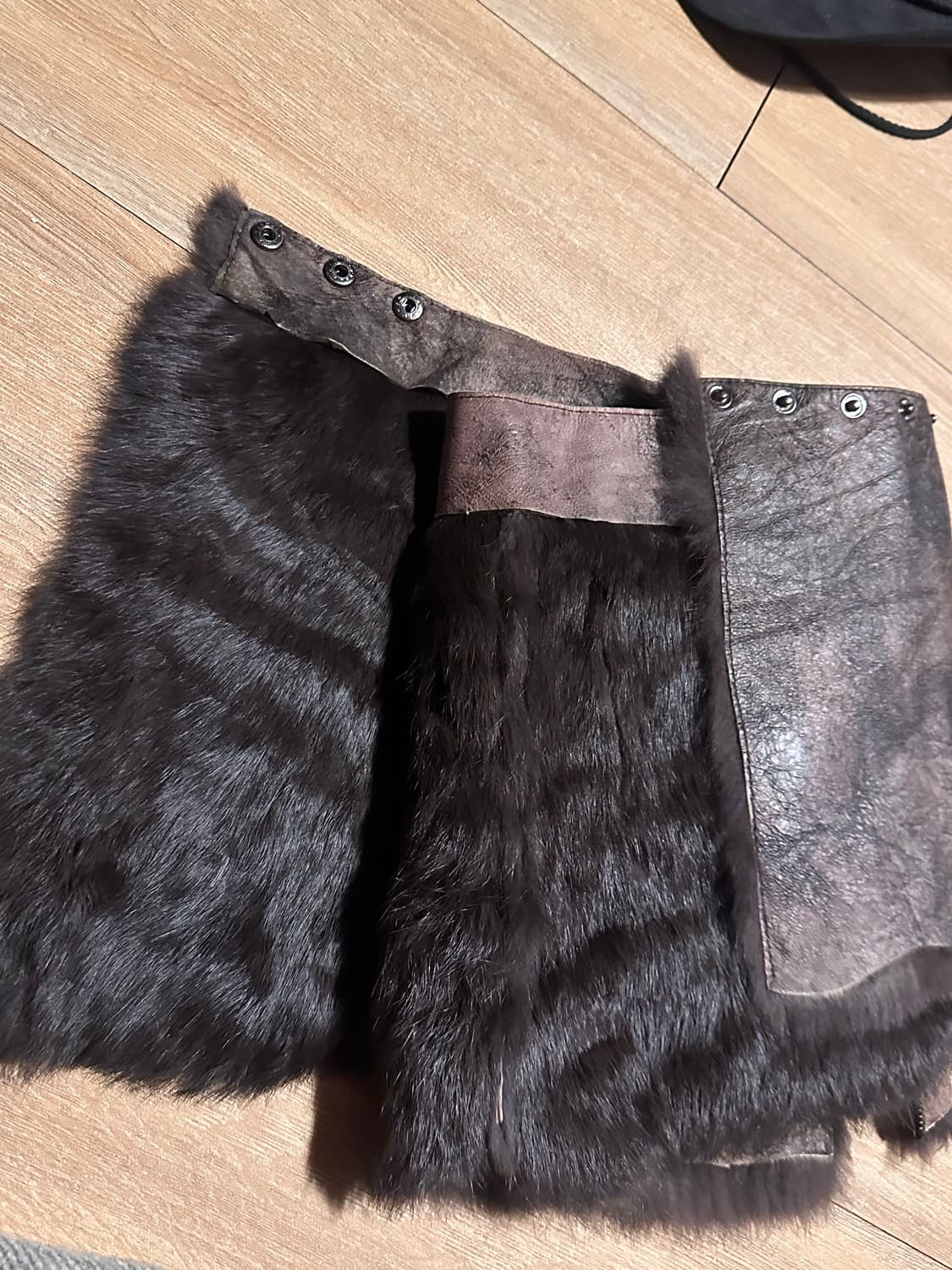 폭스레더/퍼 스커트 상품이미지4