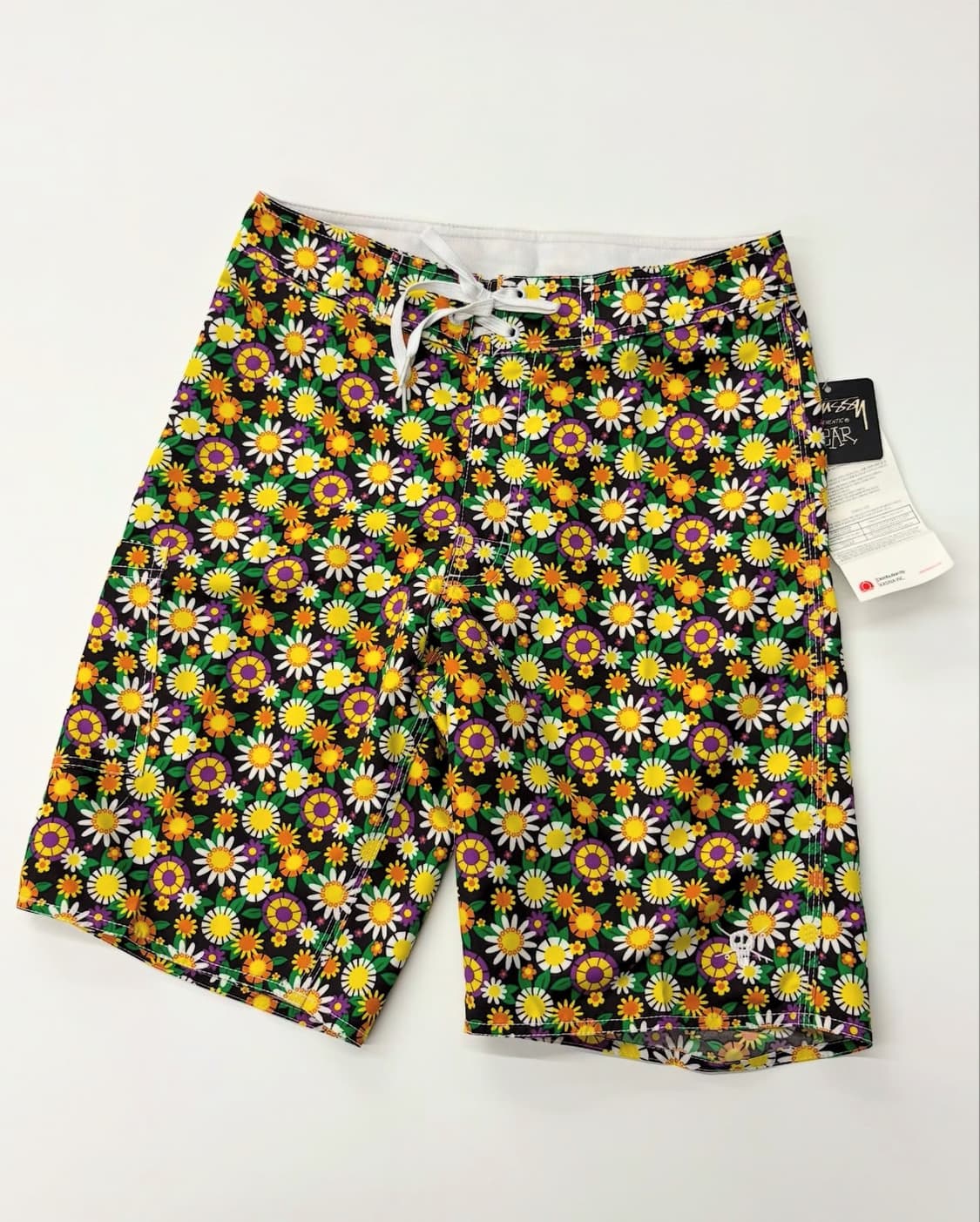 (미사용)STUSSY 스투시 09’s 플라워 워터 쇼츠  상품이미지1
