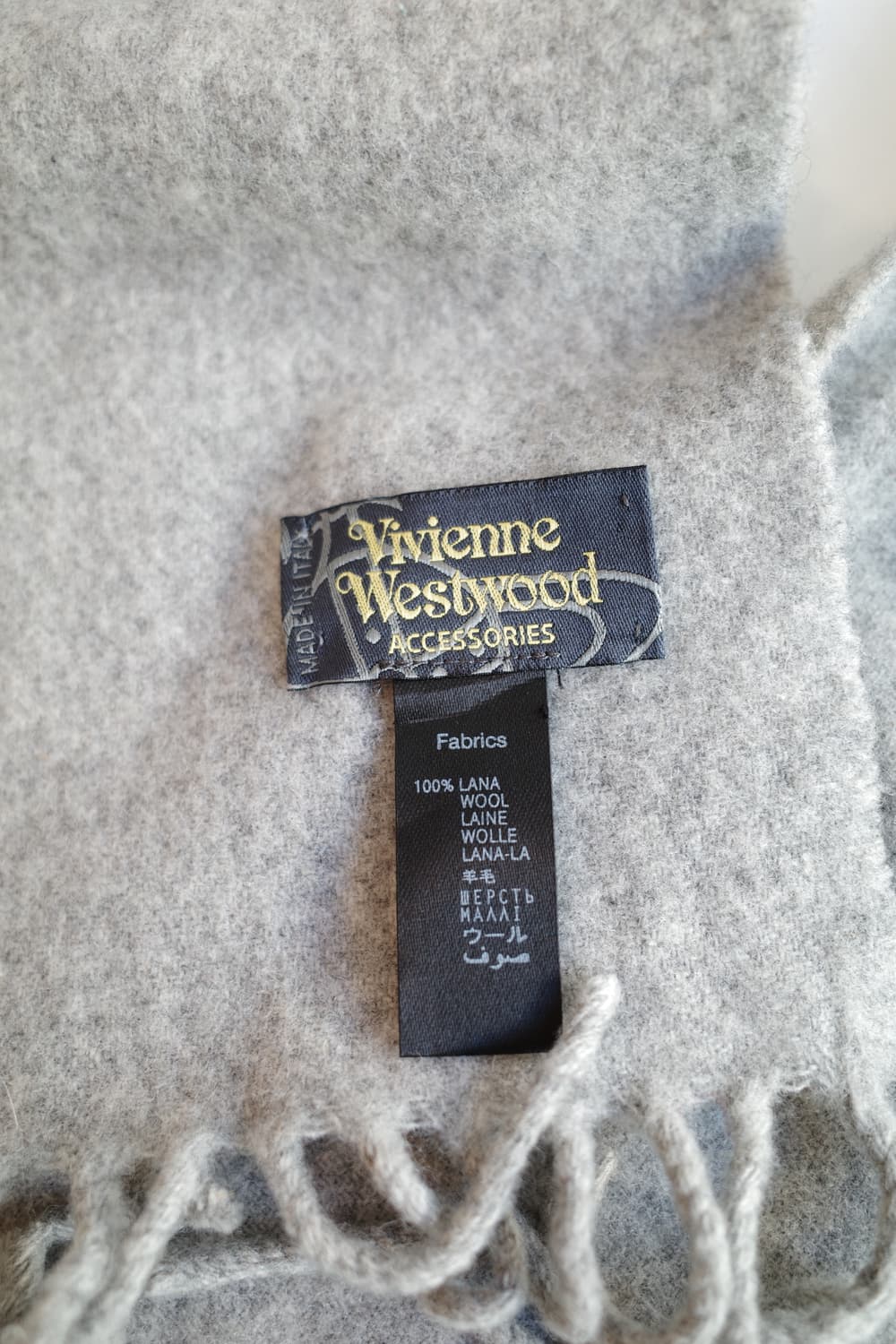 Vivienne Westwood 비비안 웨스트우드 울 머플러 상품이미지3
