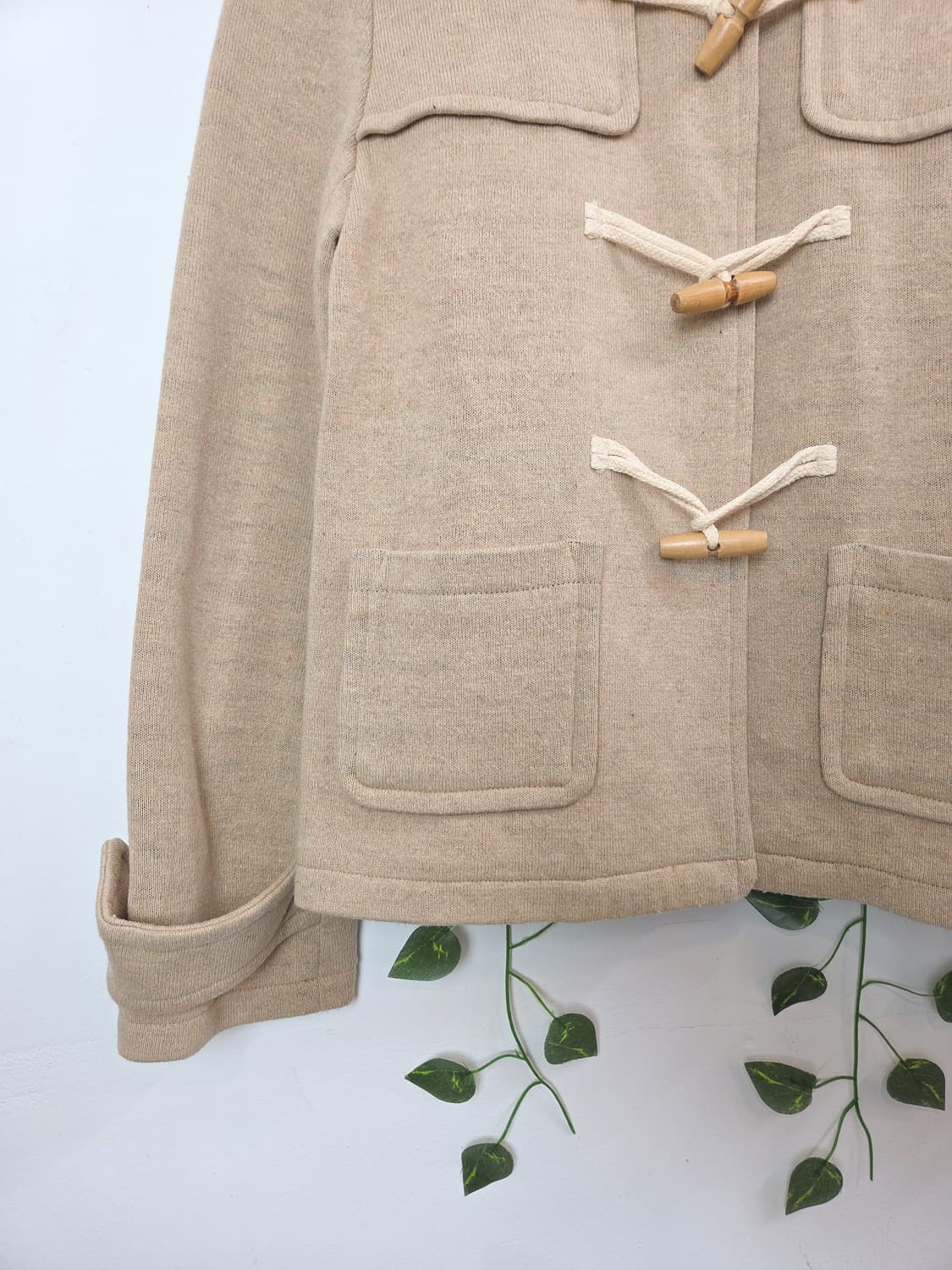 베이지 떡볶이 가디건 상품이미지3