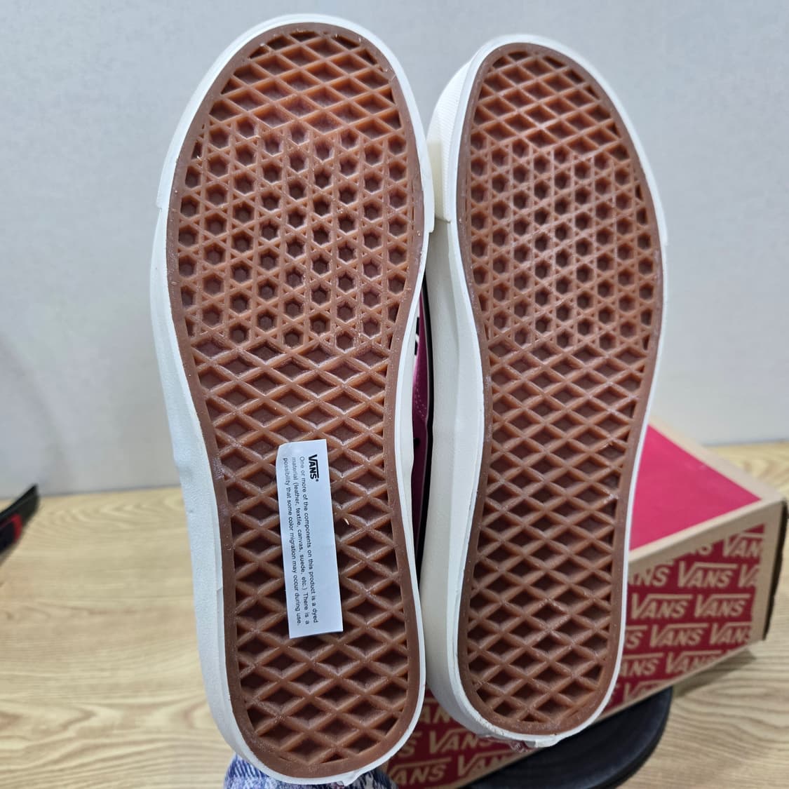 260 반스 애너하임 44dx 어센틱 스웨이드핑크 상품이미지7