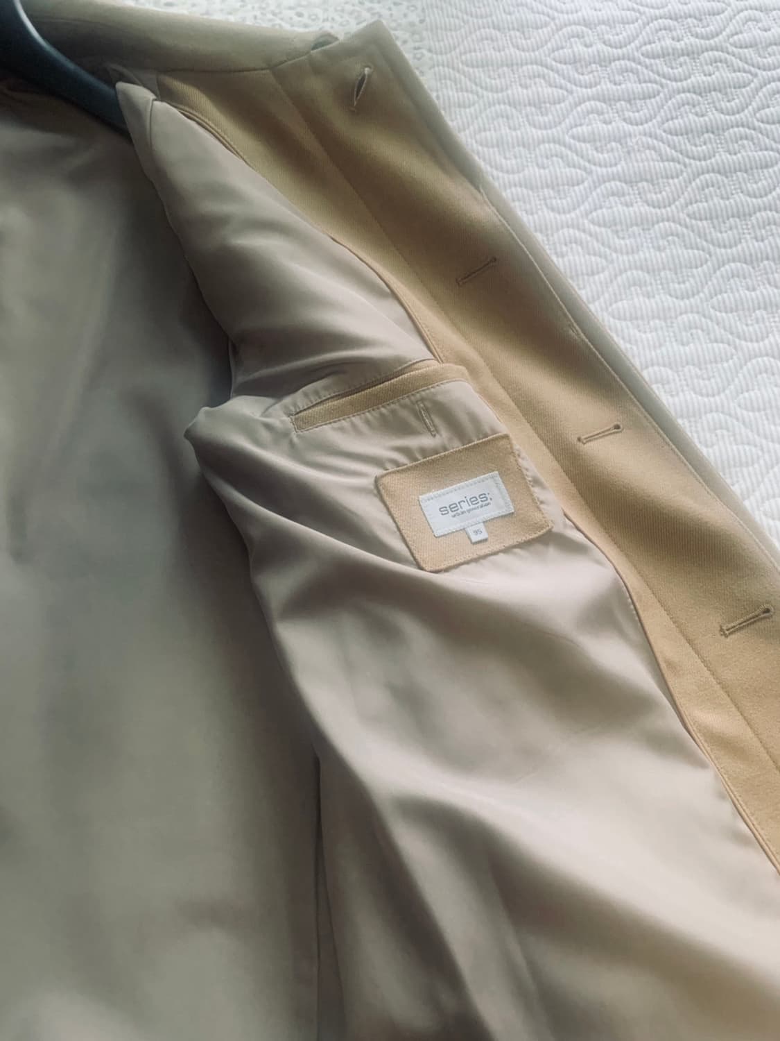 [95] 시리즈 series 트래블러 발마칸 트윌 코트 베이지 상품이미지9