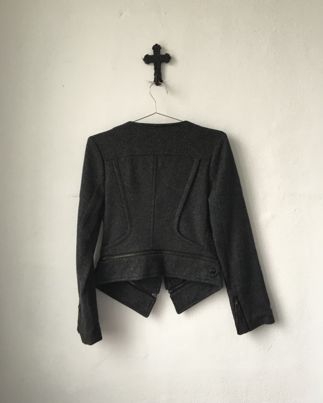 Woolen rider jacket 상품이미지3