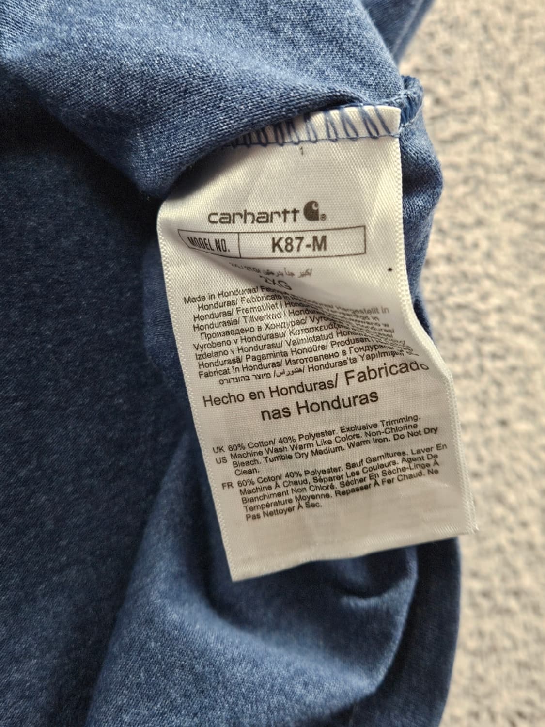 칼하트 반팔 티셔츠 ( 2XL ) / 12242 상품이미지10