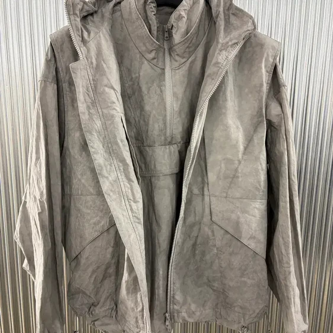 Customellow detachable anorack jacket 상품이미지3