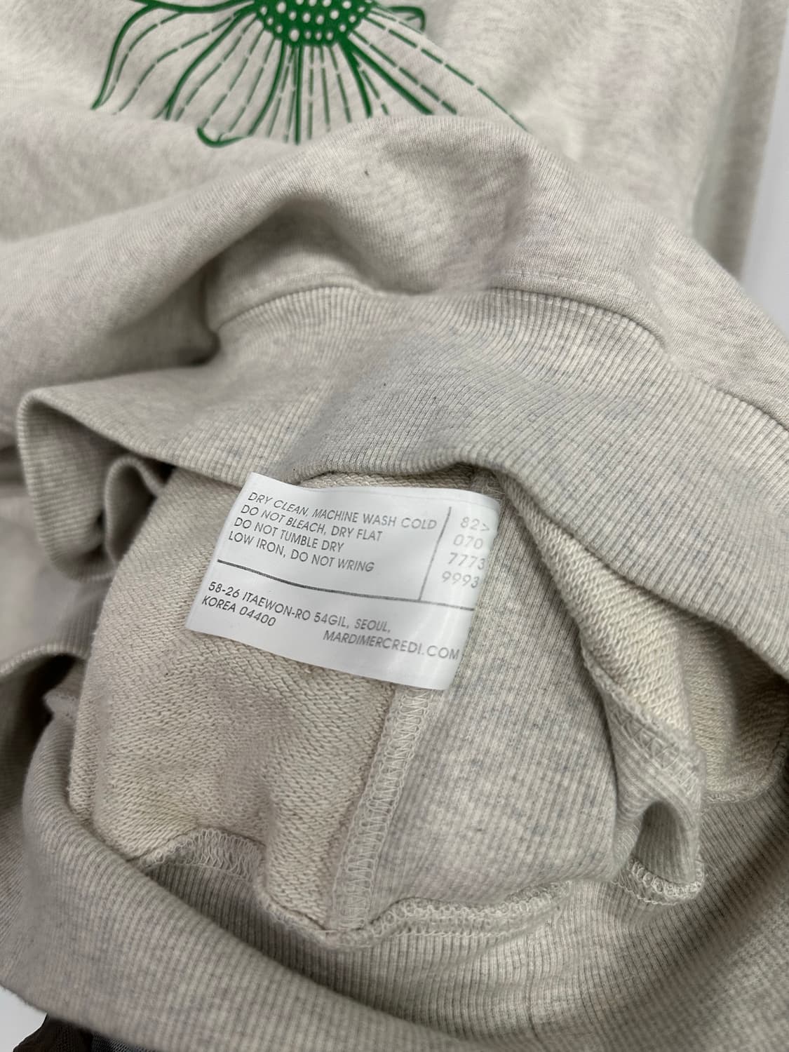 마르디 메크르디 맨투맨 상품이미지4