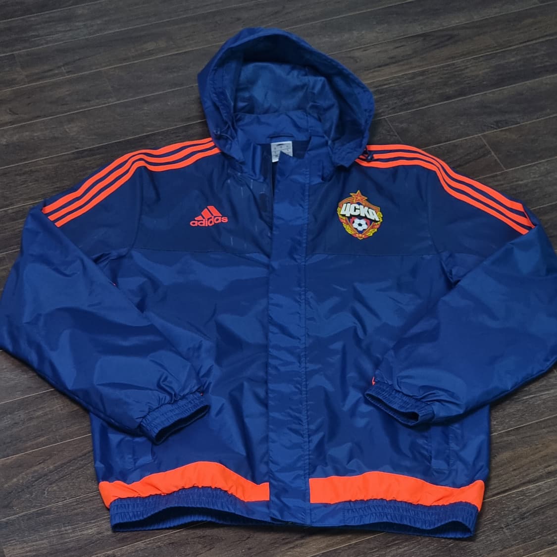 [해외M] CSKA 모스크바 아디다스 바람막이 윈드브레이커 유니폼 상품이미지1