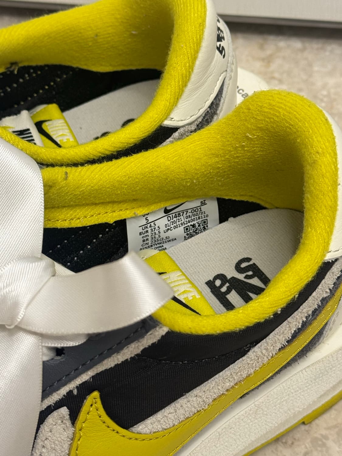 Nike x Sacai x Undercover LDWaffle Black 상품이미지5