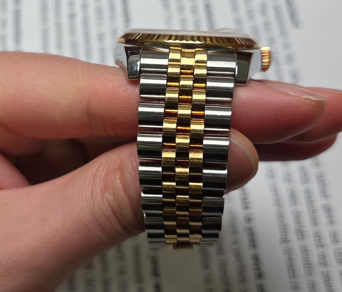 롤렉스 데이저스트 116233 18K콤비 피라미드 로만판 쥬빌리줄 ver 상품이미지5