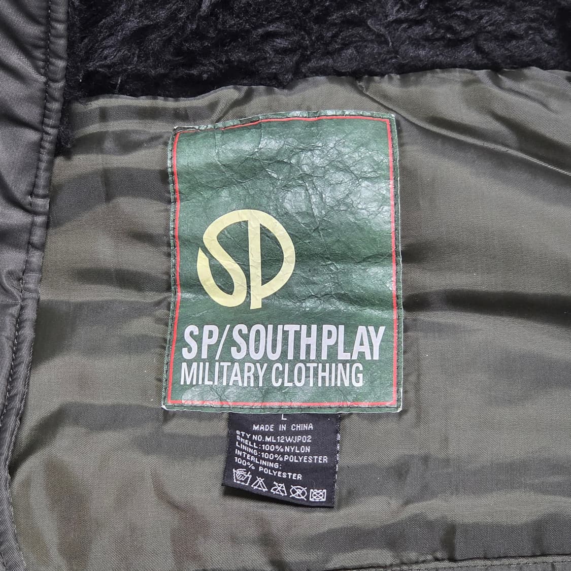 Southplay 사우스플레이 N-3B 밀리터리 빈티지 파카 상품이미지4