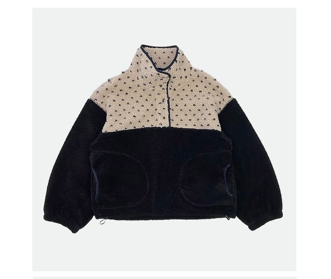 호쿠스포쿠스 플리스반집업 상품이미지5