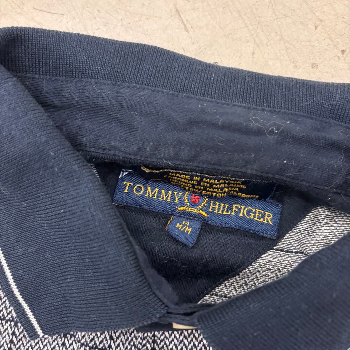 타미힐피거 체크 스몰로고 카라티셔츠 상품이미지3