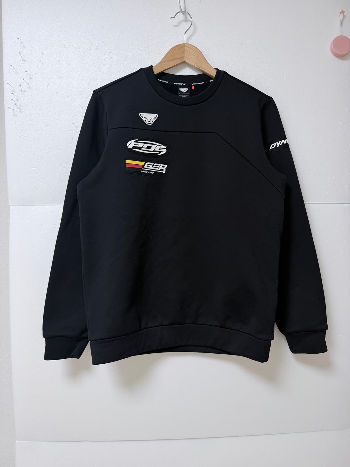 다이나핏(DYNAFIT) 기능성 맨투맨 블랙 트레이닝 M 상품이미지1