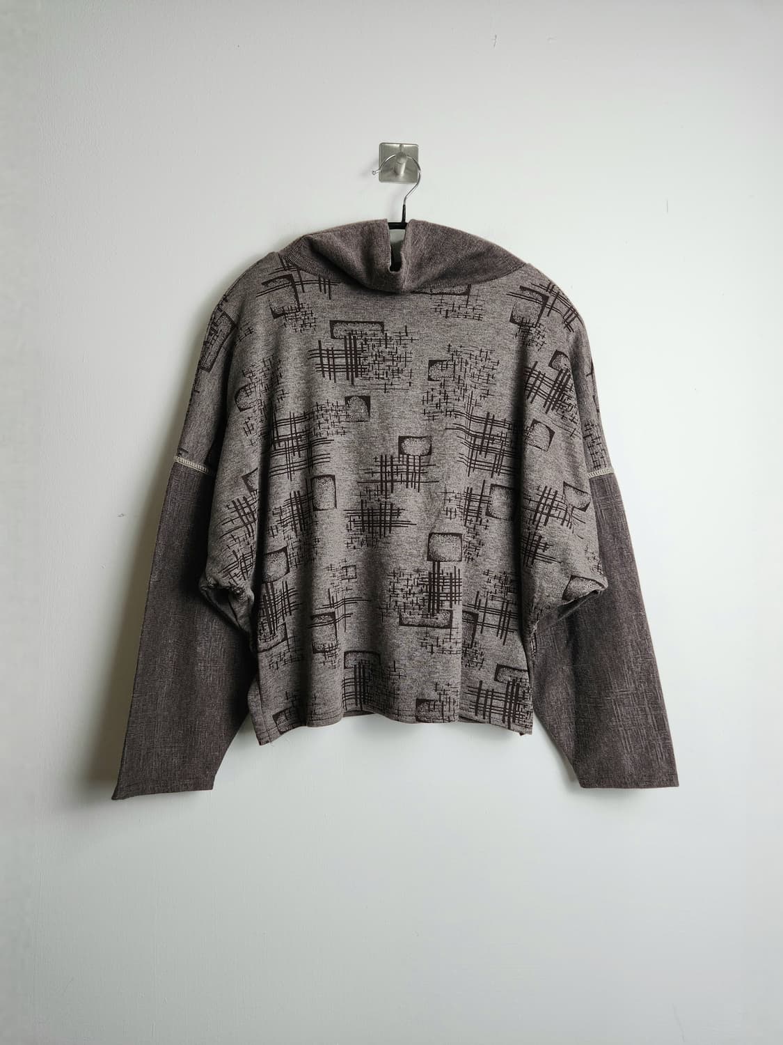 패턴 단추 탑 상품이미지8