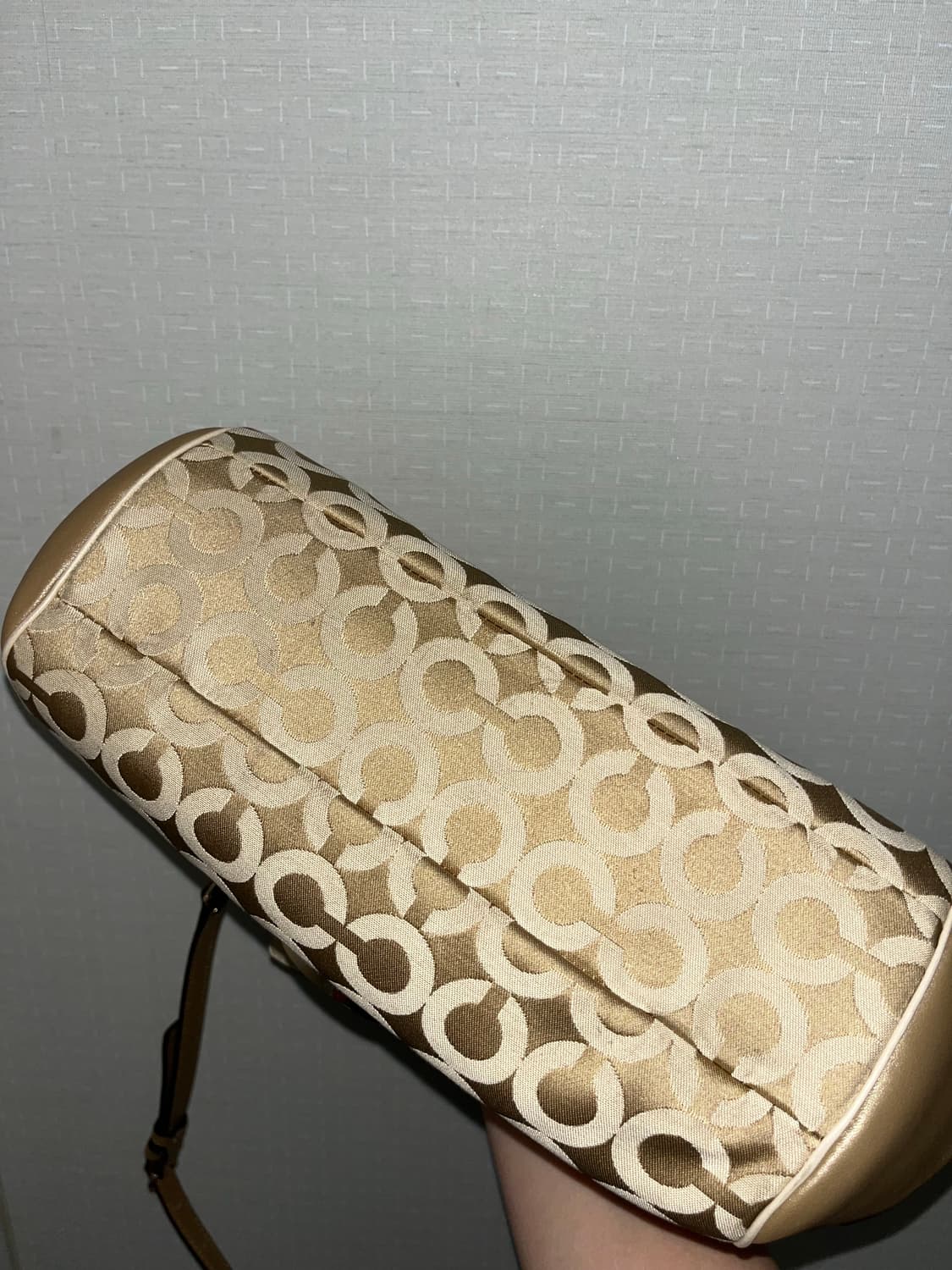 Rare🤎coach beige sholder bag 상품이미지4