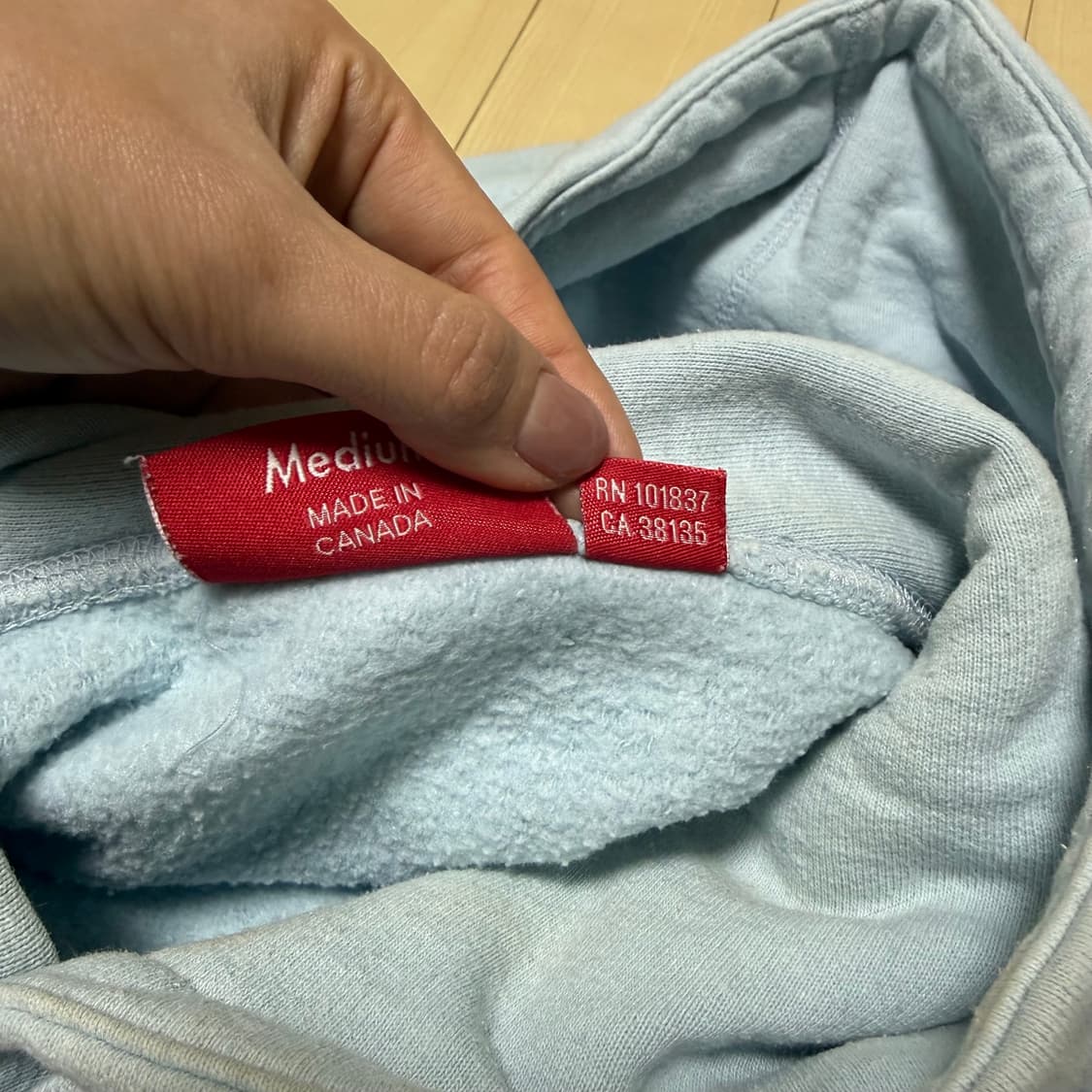 슈프림 레이스 로고 후드티 22ss 상품이미지7