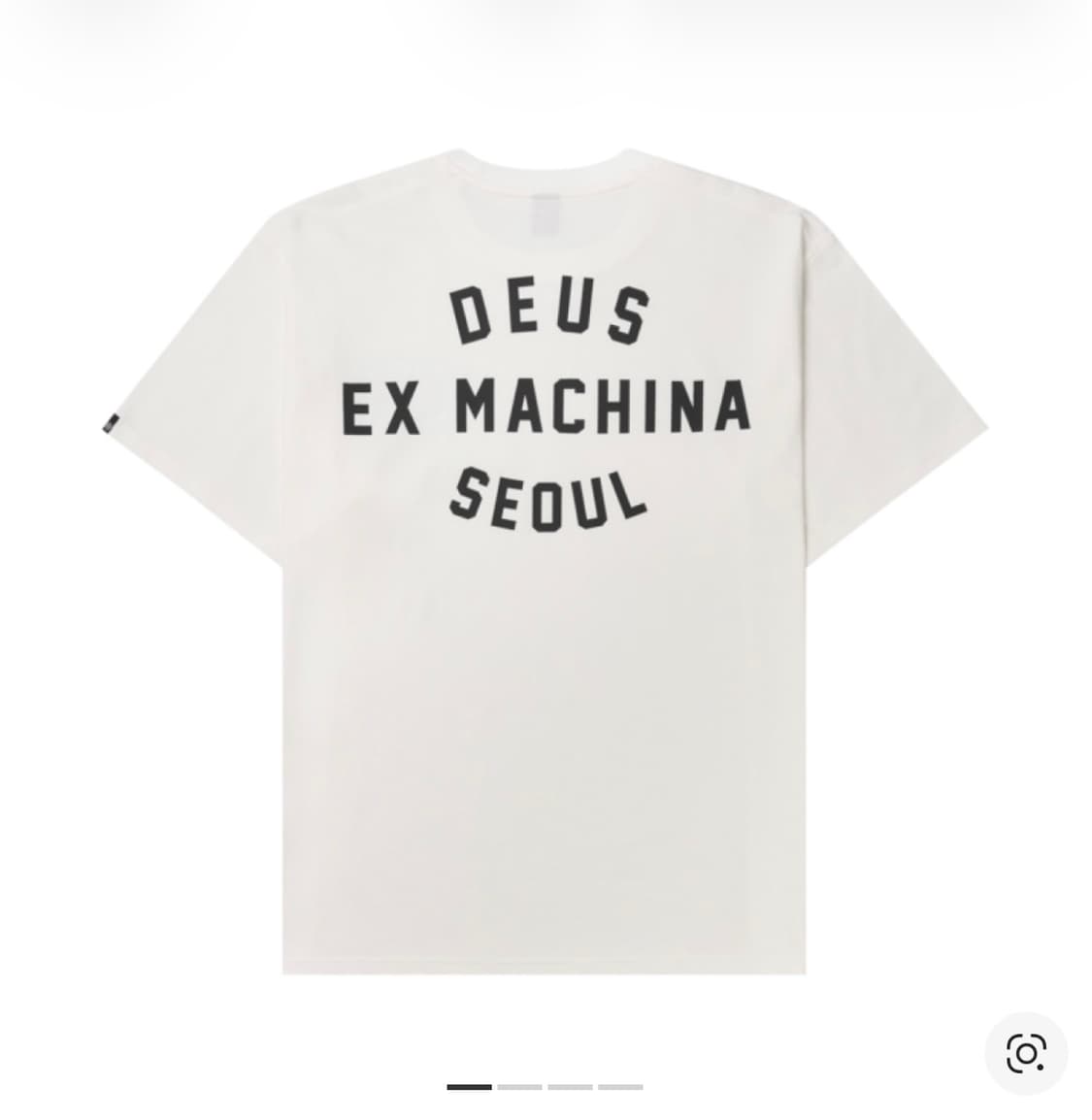 데우스 엑스 마키나 서울 컬리지 어드레스 반팔 티셔츠 화이트 L 상품이미지2