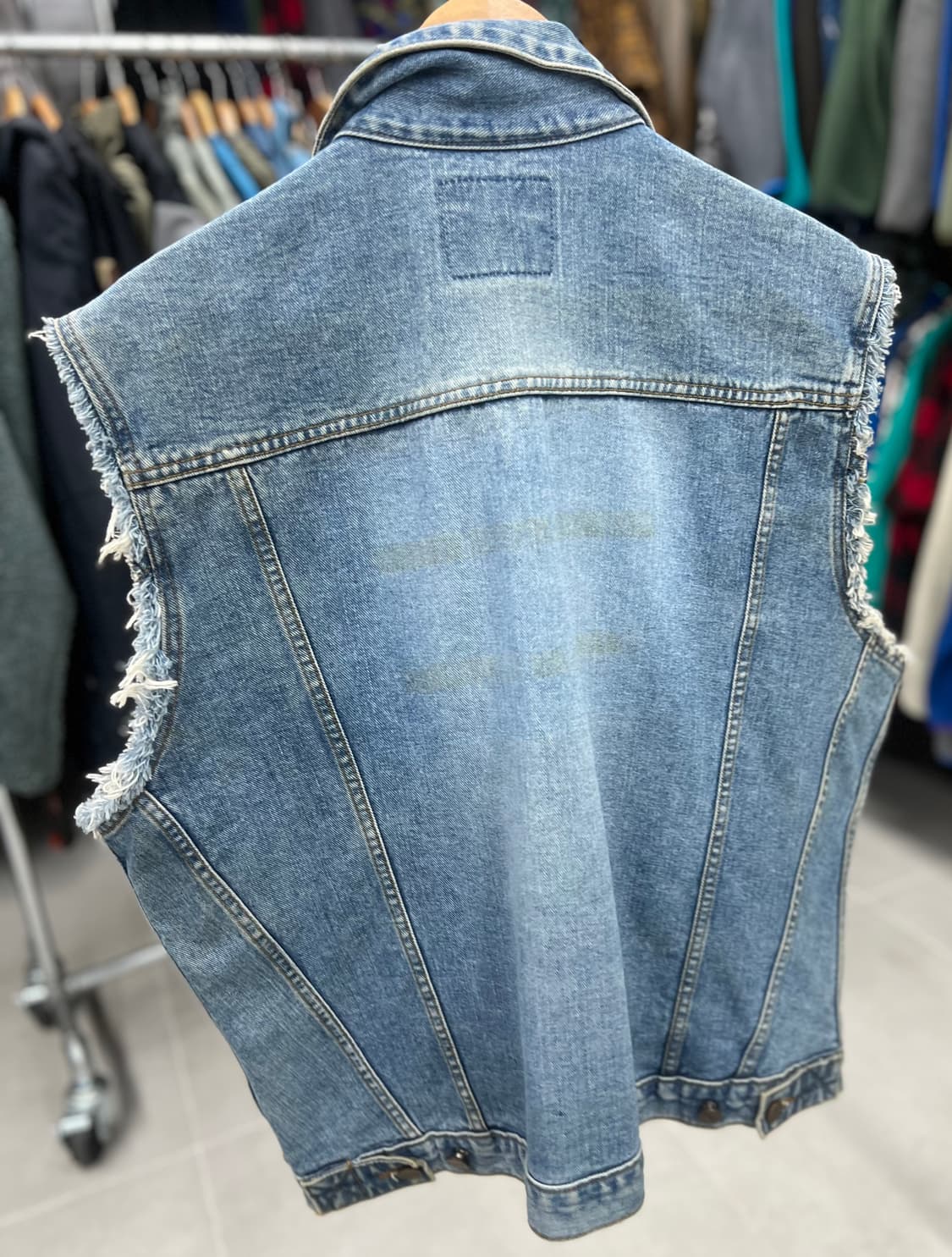 할리커스텀 청조끼 상품이미지5