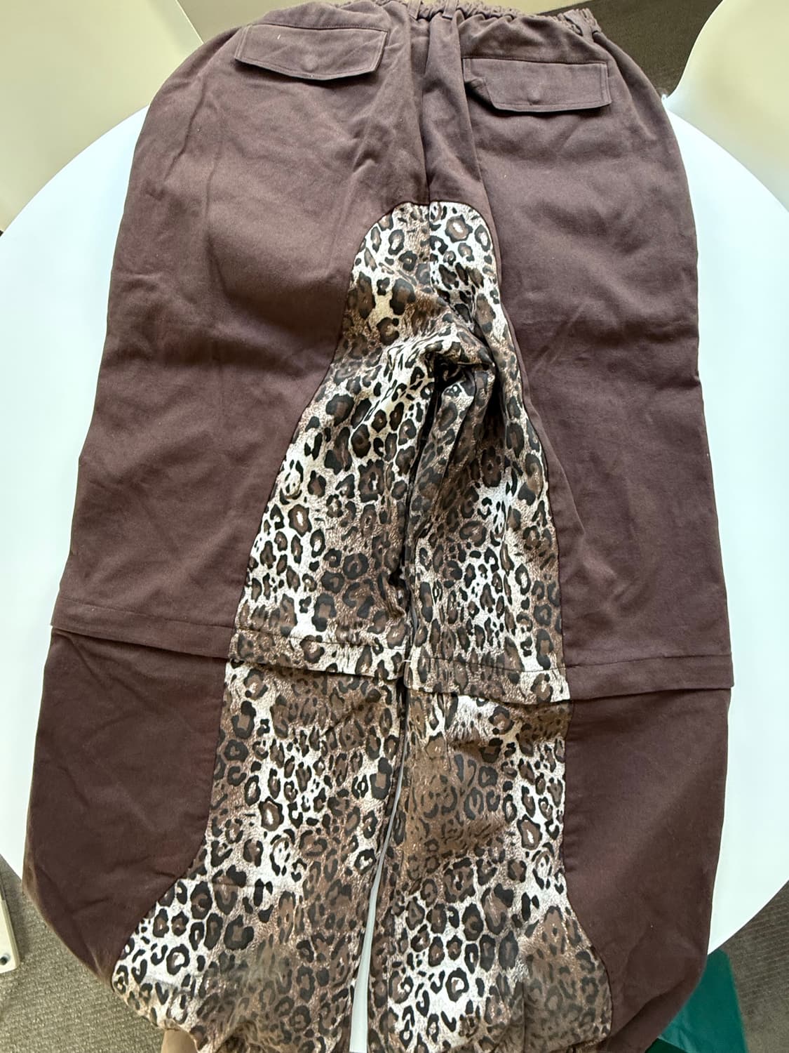 하우스네버다이즈 레오파드 브라운 팬츠 상품이미지4