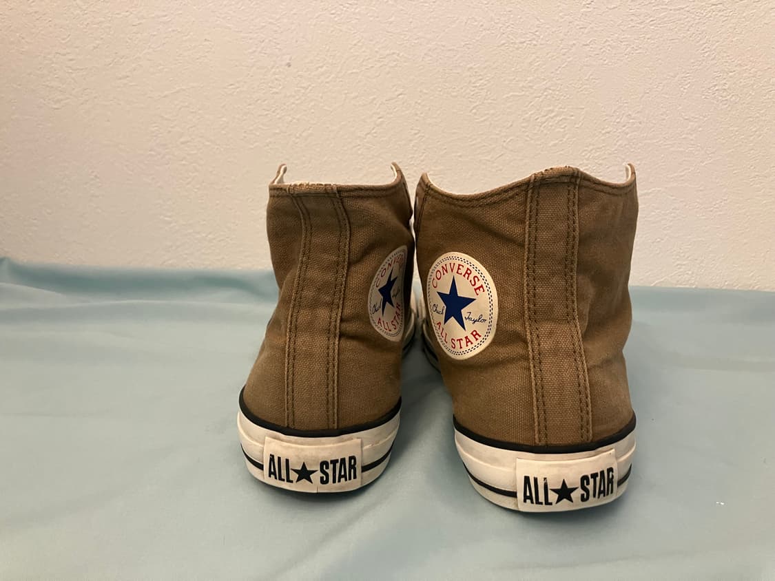 빈티지 컨버스 하이 카키 or 올리브색상 240mm 상품이미지2