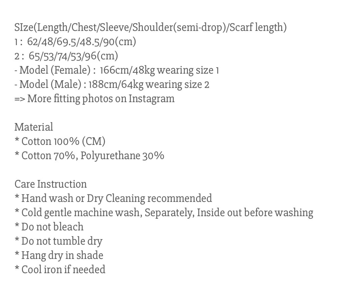 [Harteordemn] Buttoned Scarf Sleeve  상품이미지5