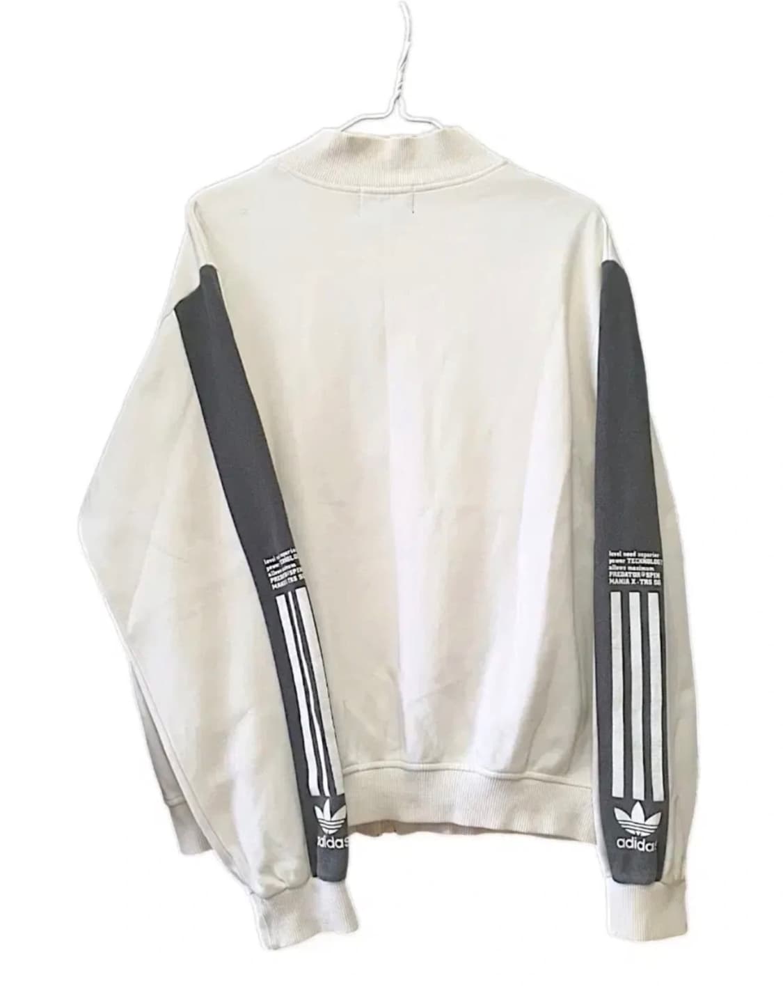 (대대장) 아디다스 져지 화이트 y2k 빈티지 갸루 양지뢰 상품이미지2