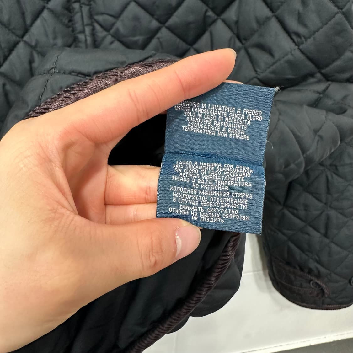 폴로 퀄팅 자켓 상품이미지6