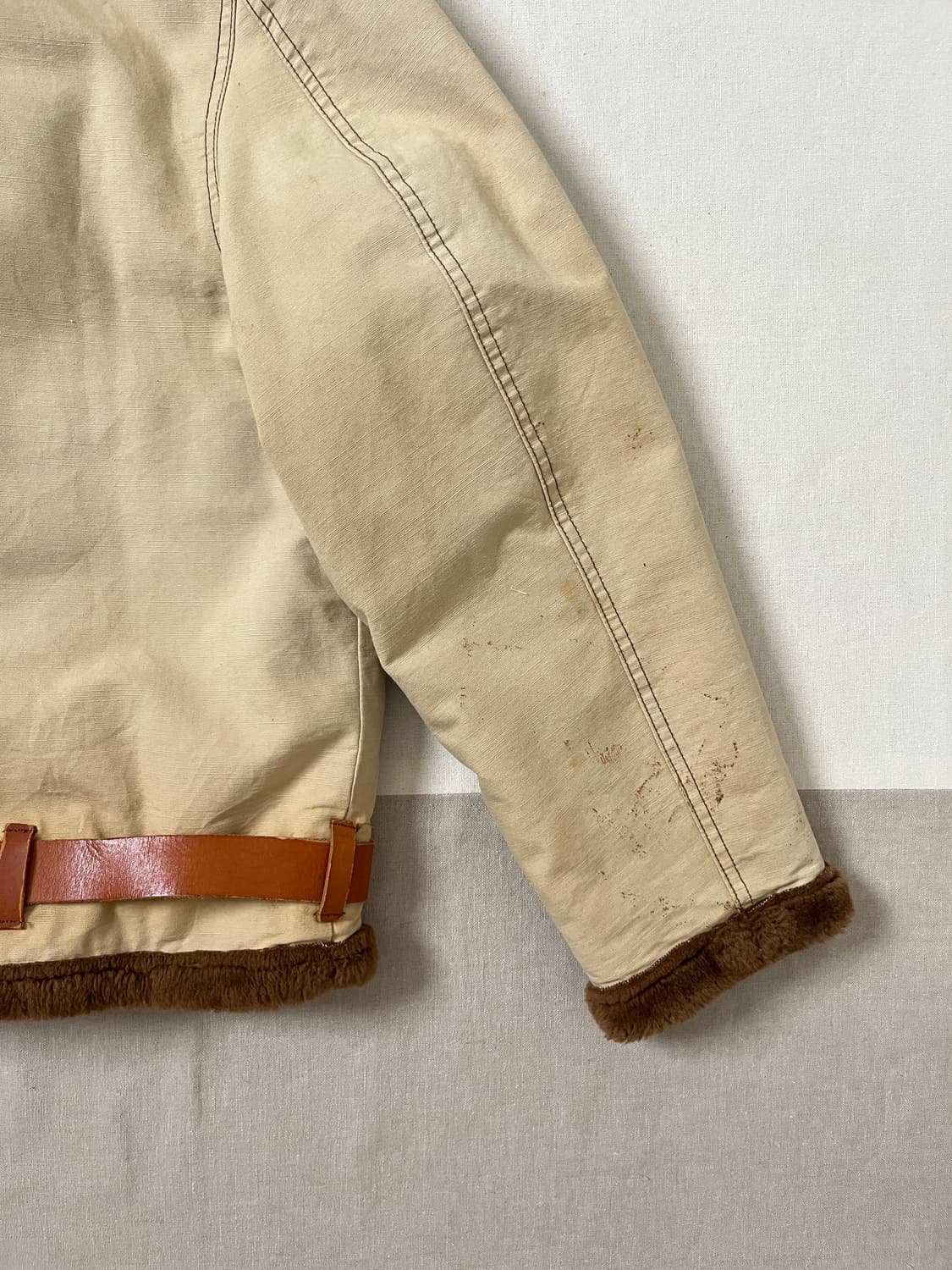 아비렉스 캔버스 b-3 플라이트 자켓 avirex 봄버 상품이미지6