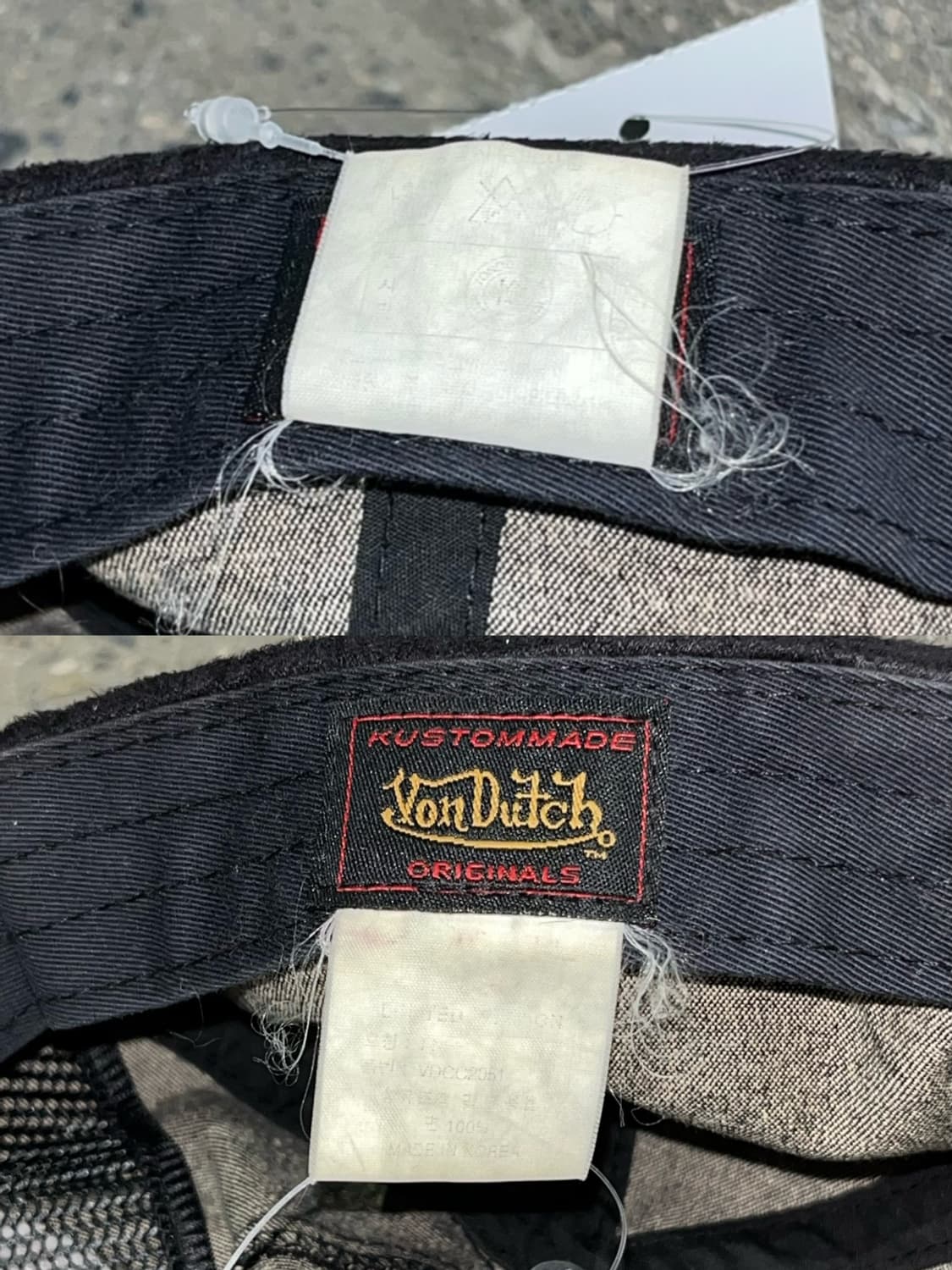 VonDutch 본더치 블랙 무스탕 볼캡 상품이미지7