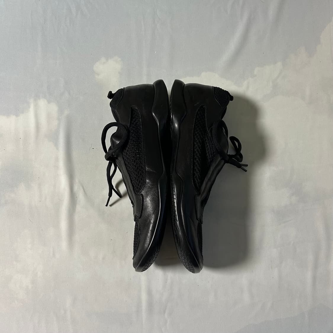 Prada sports mesh leather sneakers 상품이미지4