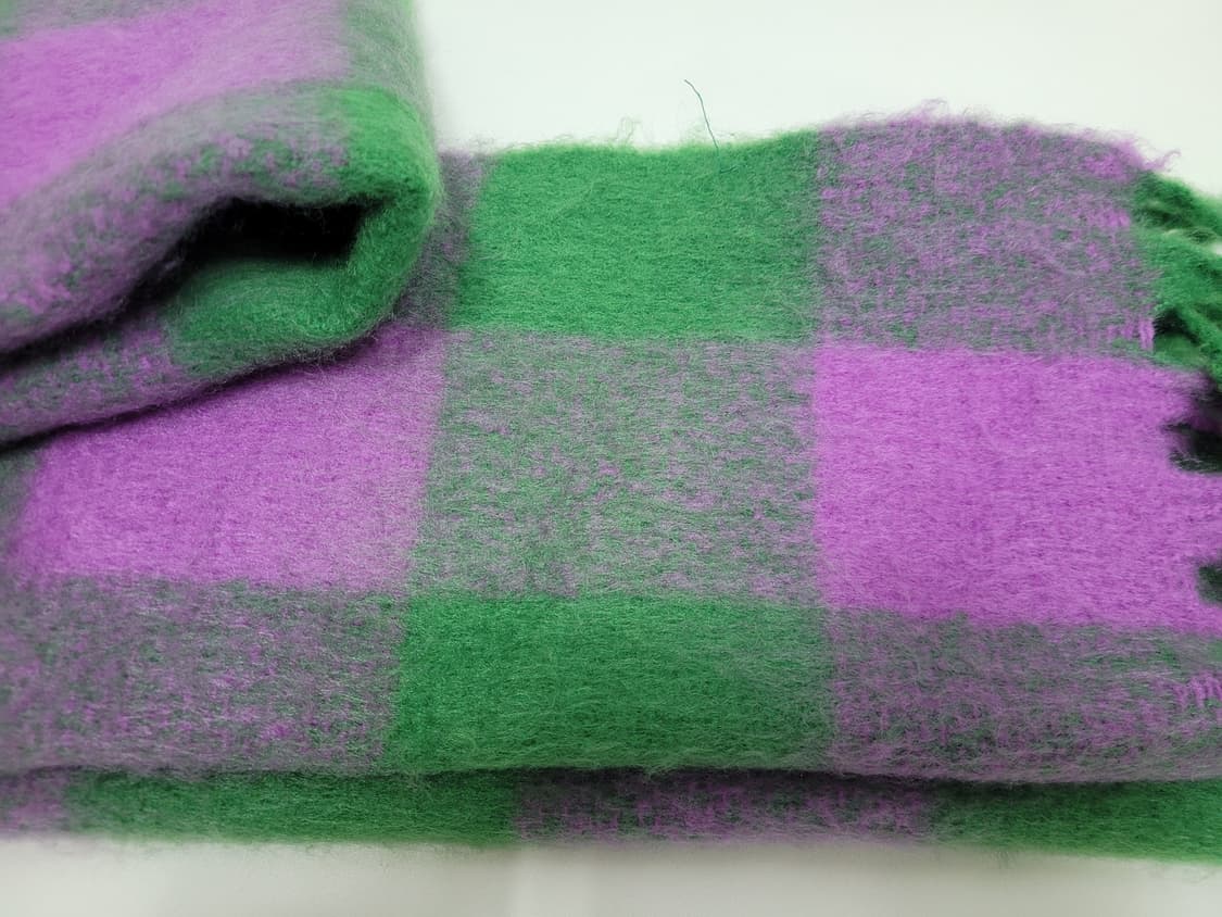 써스데이아일랜드 23FW 빅킹엄 체크 머플러 / 210x38
 상품이미지4