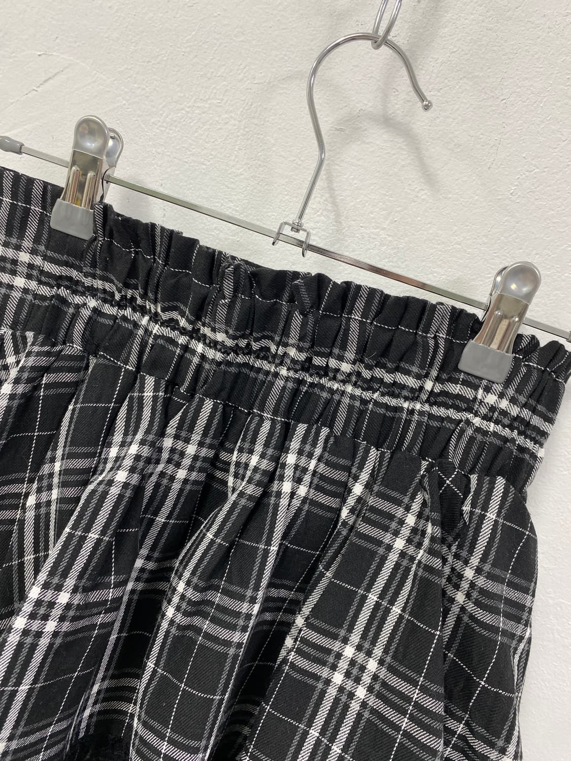 프레피 룩 체크 프릴 스커트 상품이미지7